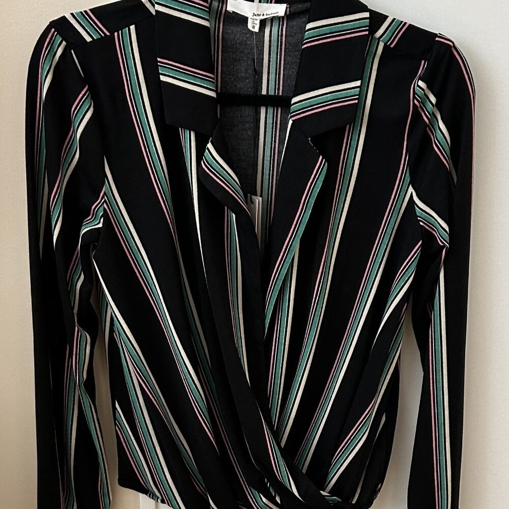 june & hudson - Striped Blouse - Small - Brand New - Picture 5 of 9